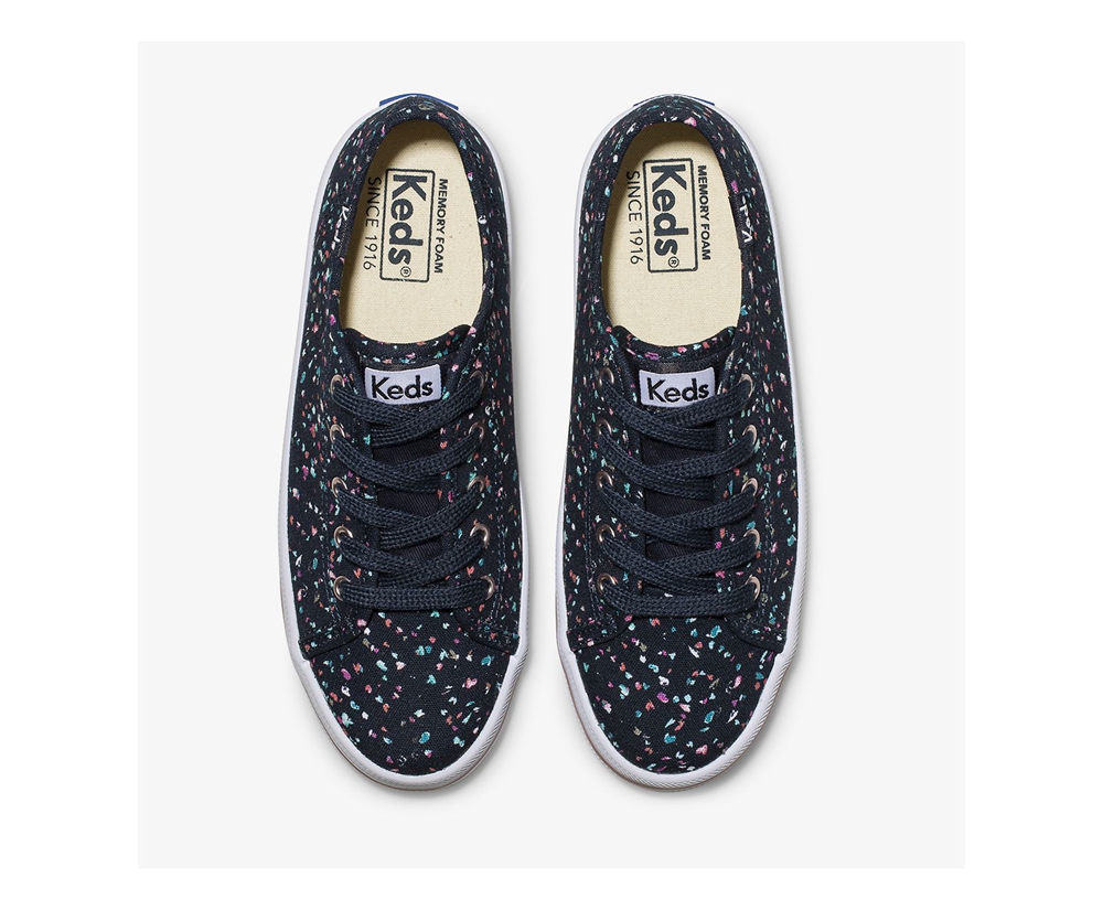 Basket Keds Enfant Bleu Marine - Kickstart | PLL-58488854