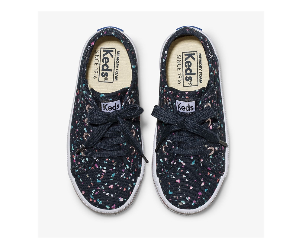 Basket Keds Enfant Bleu Marine - Kickstart Jr. | KZZ-81983639