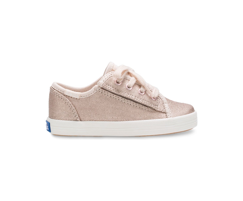 Basket Keds Enfant Rose Doré - Kickstart Jr. | DRY-81400259