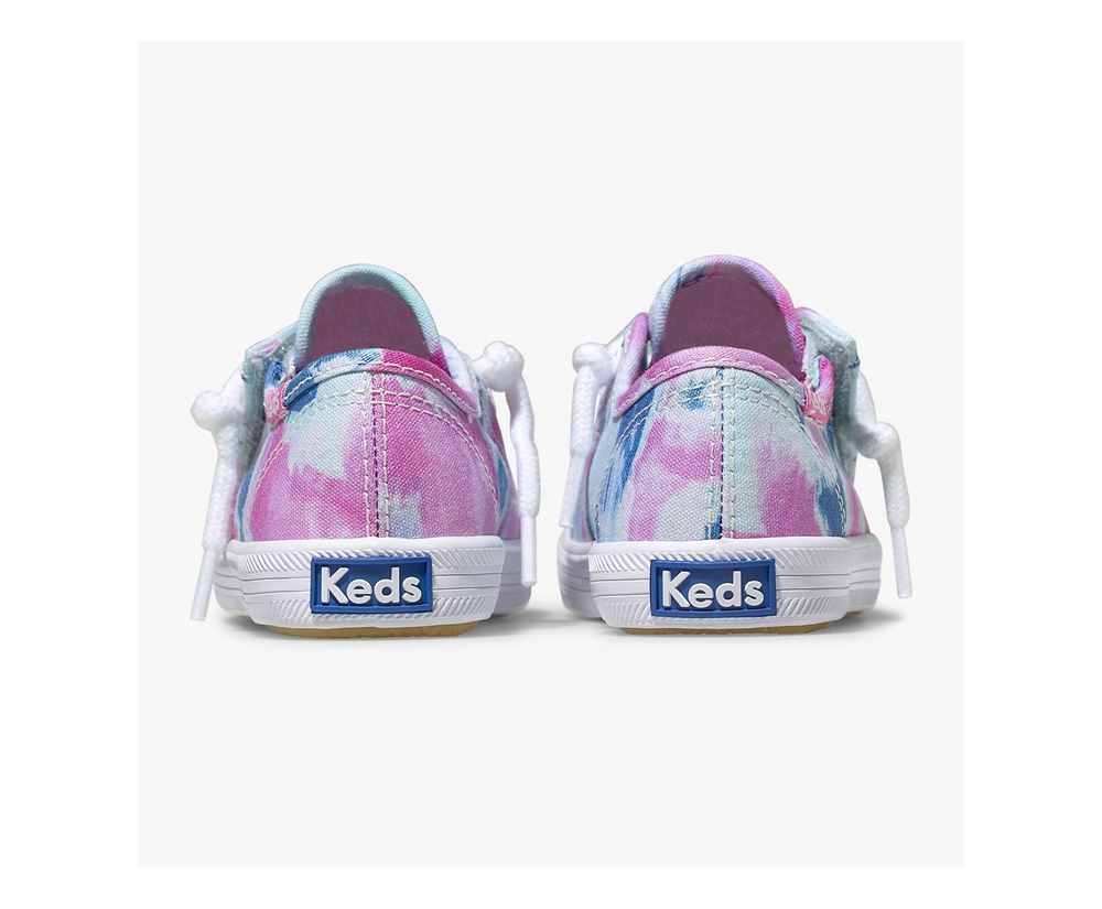 Basket Keds Enfant Blanche/Rose - Kickstart Jr. | RKY-08905366