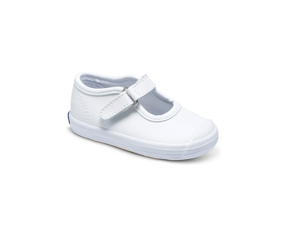 Slip Ons Keds Enfant Blanche - Champion Toe Cap Mj | OJQ-19783003