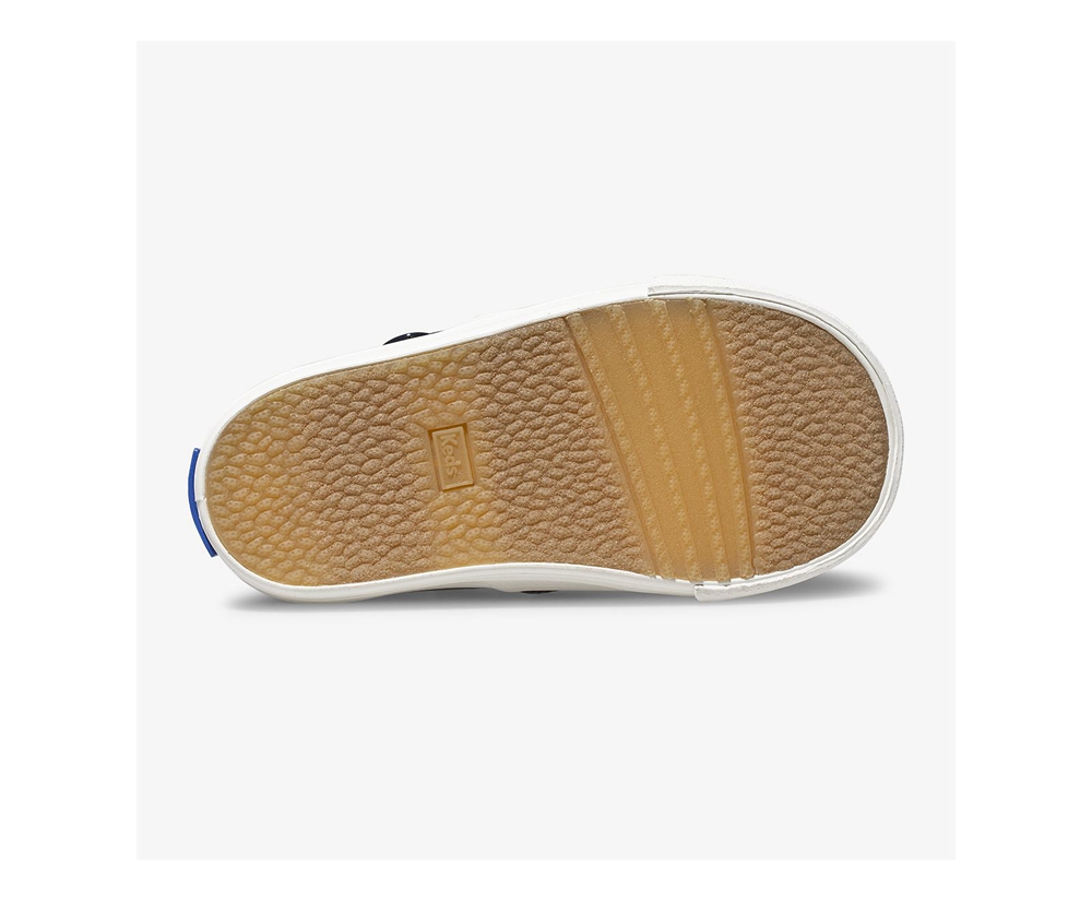 Slip Ons Keds Enfant Bleu Marine - Daphne Patent | HYQ-03235298