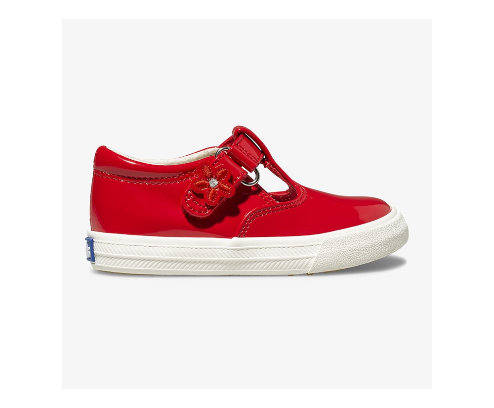 Slip Ons Keds Enfant Rouge - Daphne Patent | DOI-50141450