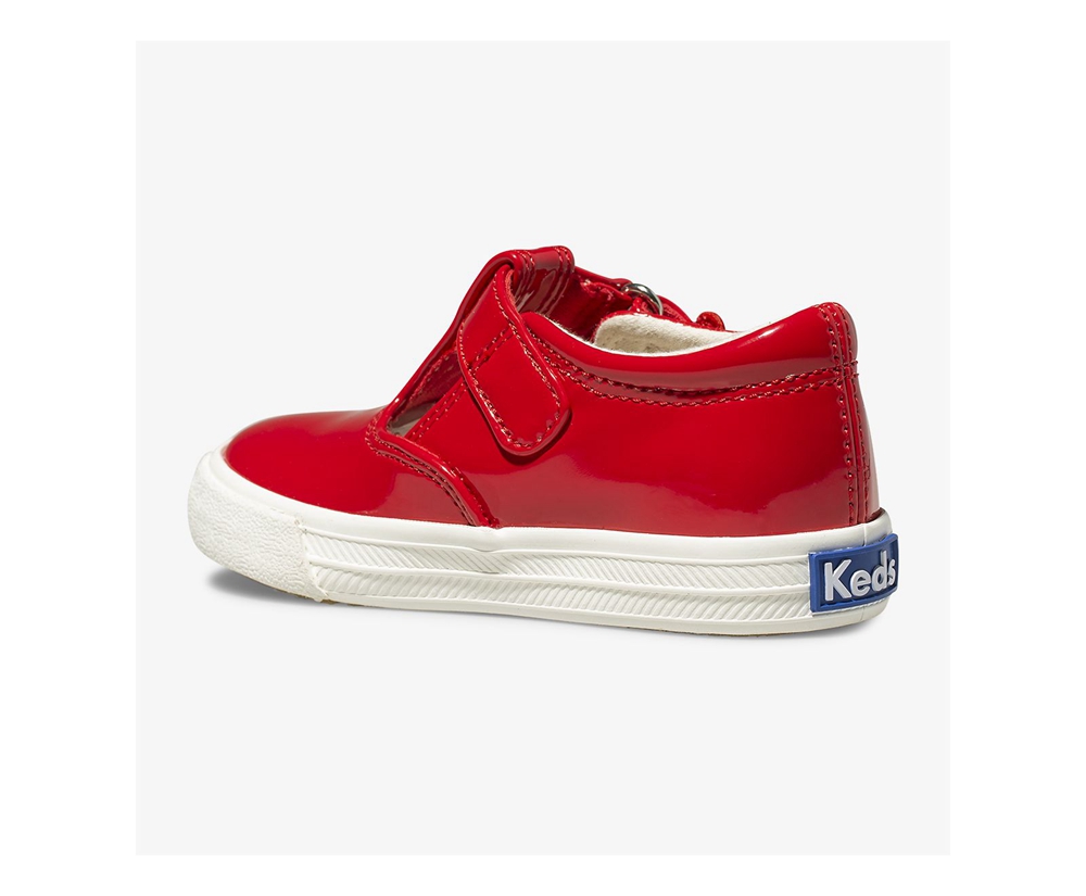 Slip Ons Keds Enfant Rouge - Daphne Patent | DOI-50141450