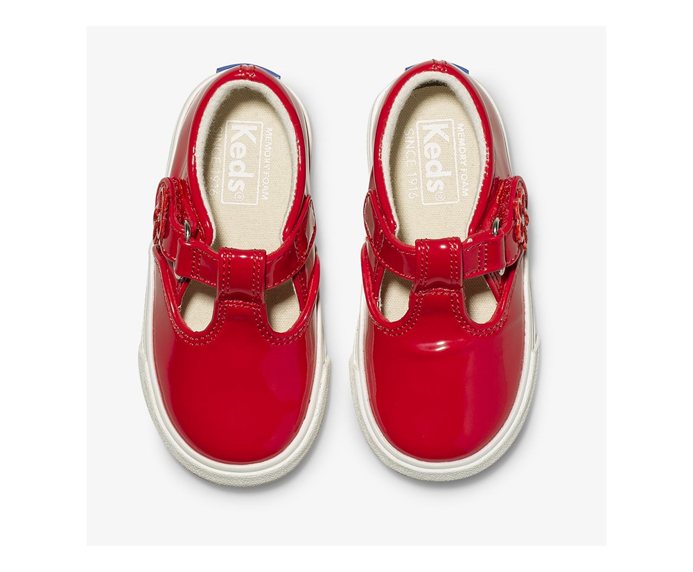 Slip Ons Keds Enfant Rouge - Daphne Patent | DOI-50141450