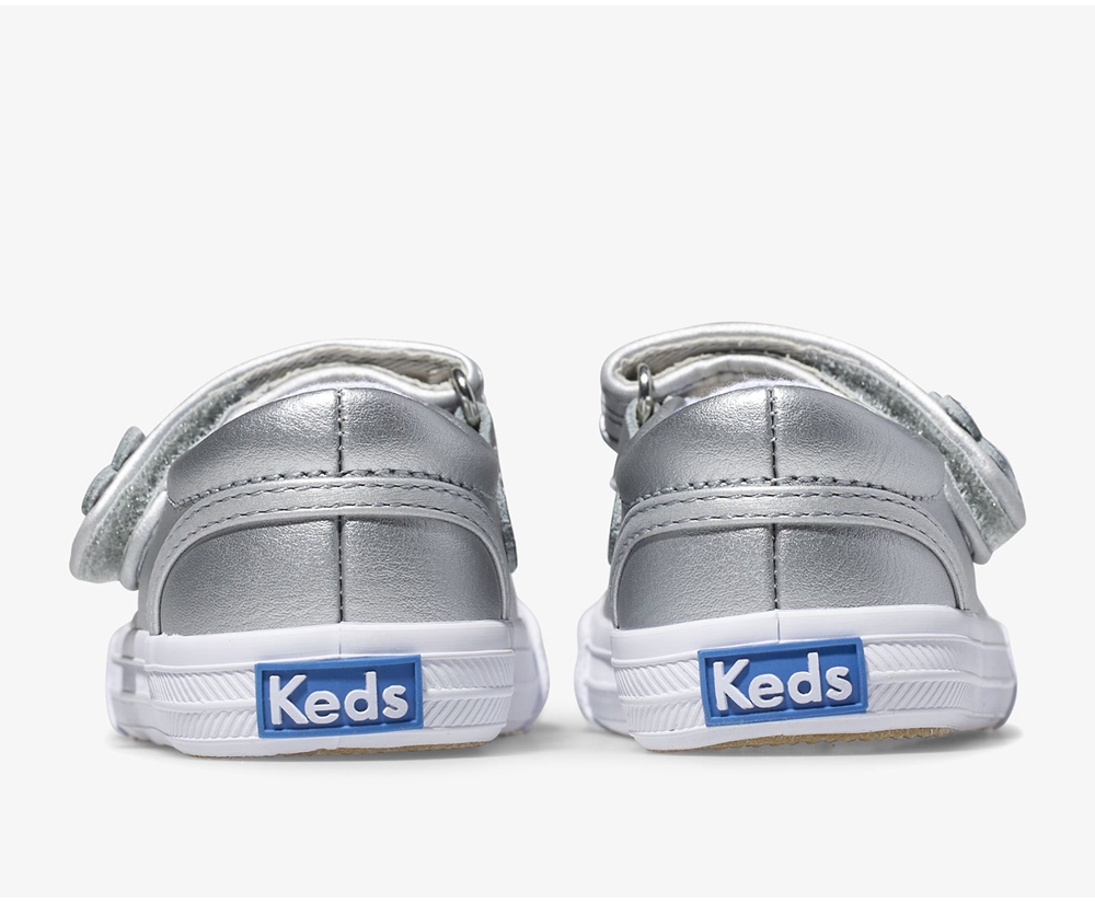 Slip Ons Keds Enfant Argent - Ella Mary Jane | PGZ-86600360