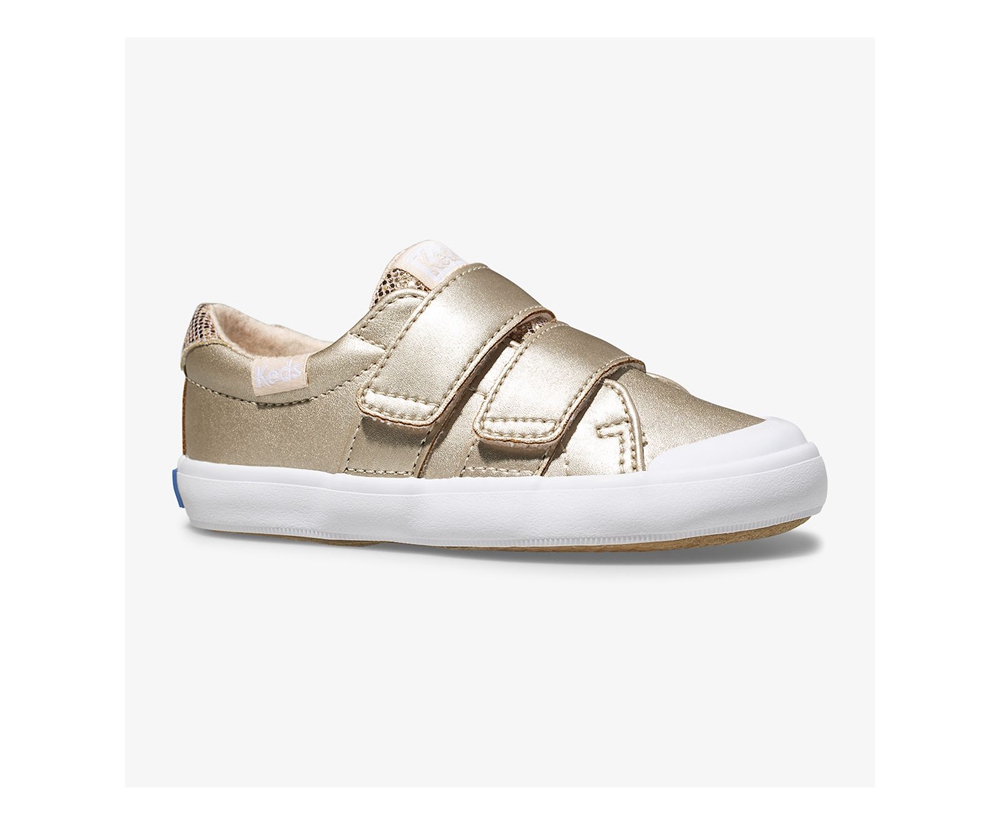 Slip Ons Keds Enfant Rose Doré - Courtney | LWX-80001508