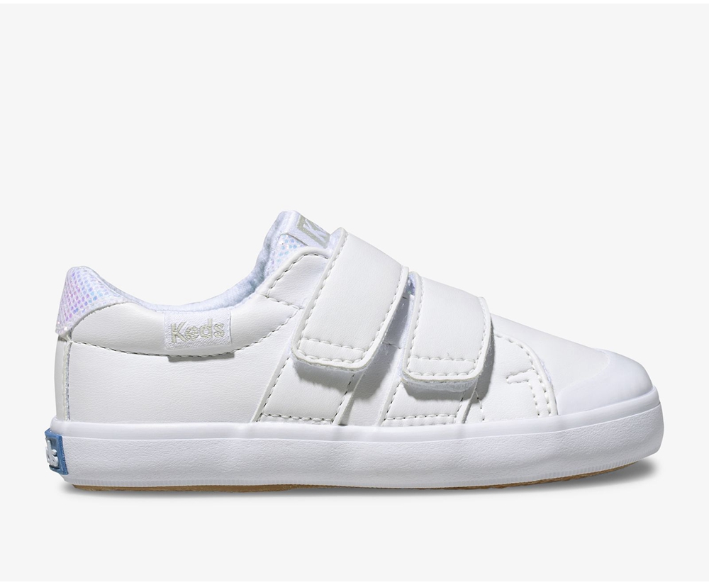 Slip Ons Keds Enfant Blanche - Courtney | ENU-06121092