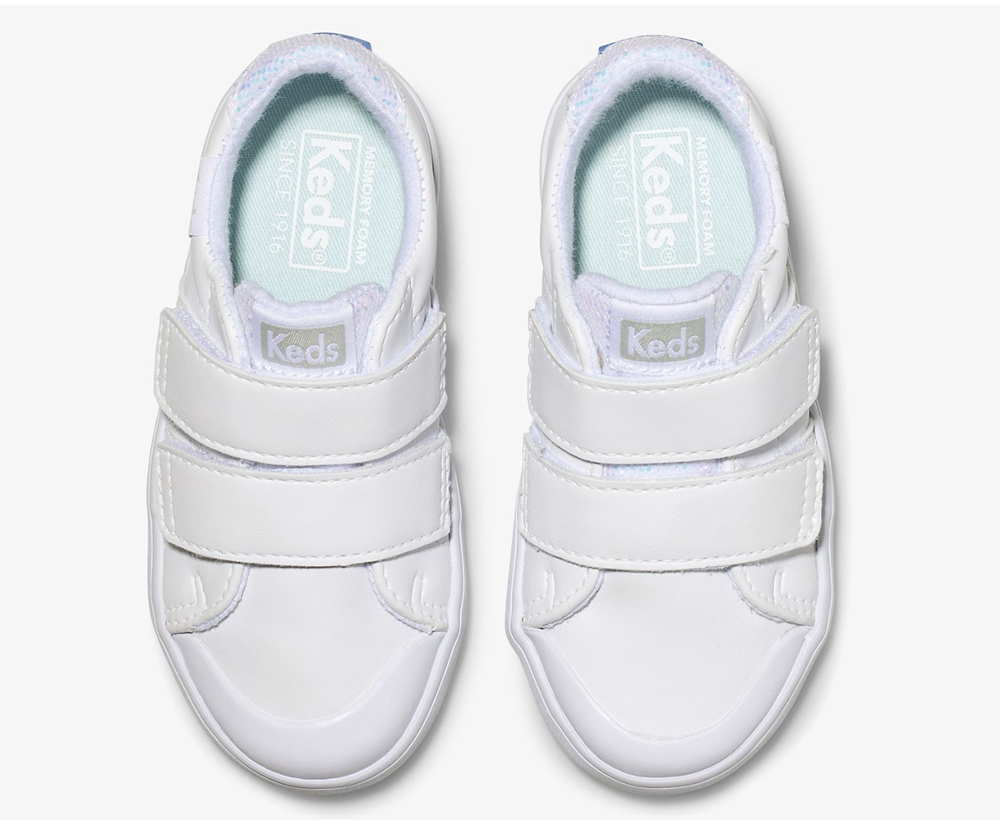 Slip Ons Keds Enfant Blanche - Courtney | ENU-06121092