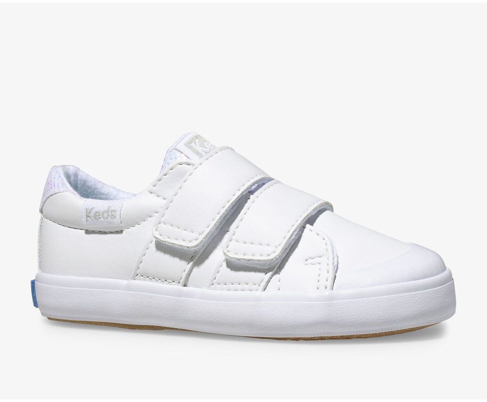 Slip Ons Keds Enfant Blanche - Courtney | ENU-06121092