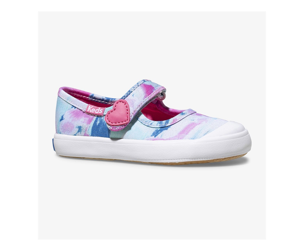 Slip Ons Keds Enfant Blanche/Rose - Harper | NGC-89846925