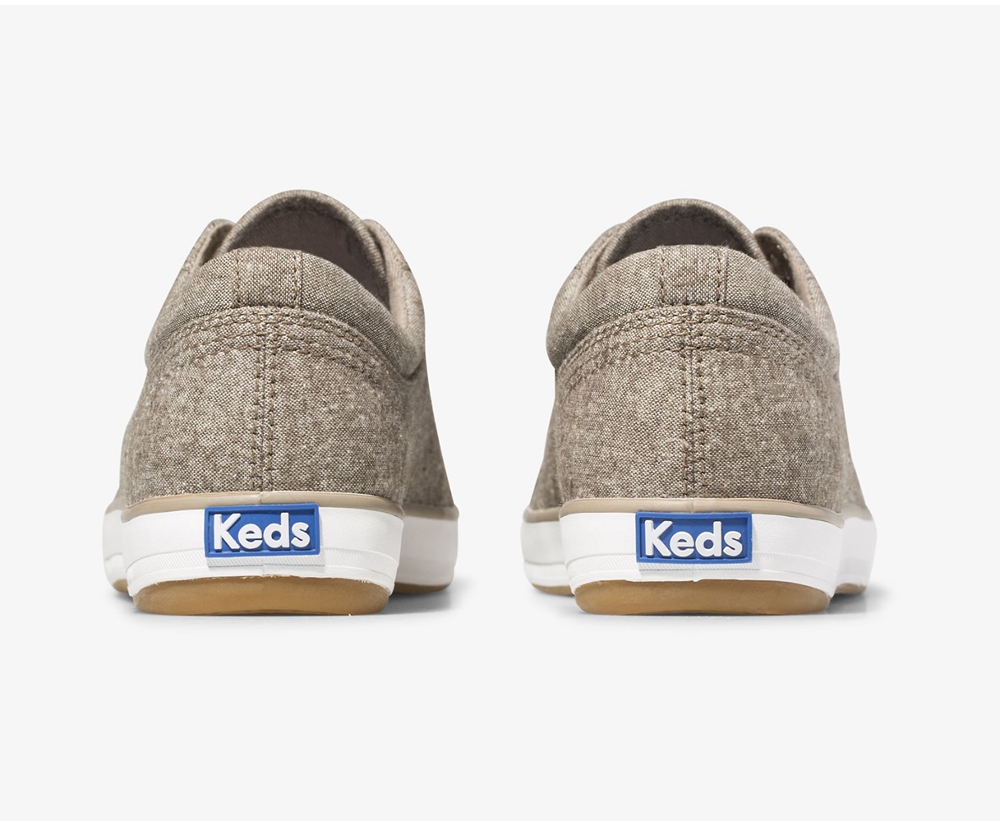 Basket Keds Femme Grise - Center Brushed Denim | UOU-06406627