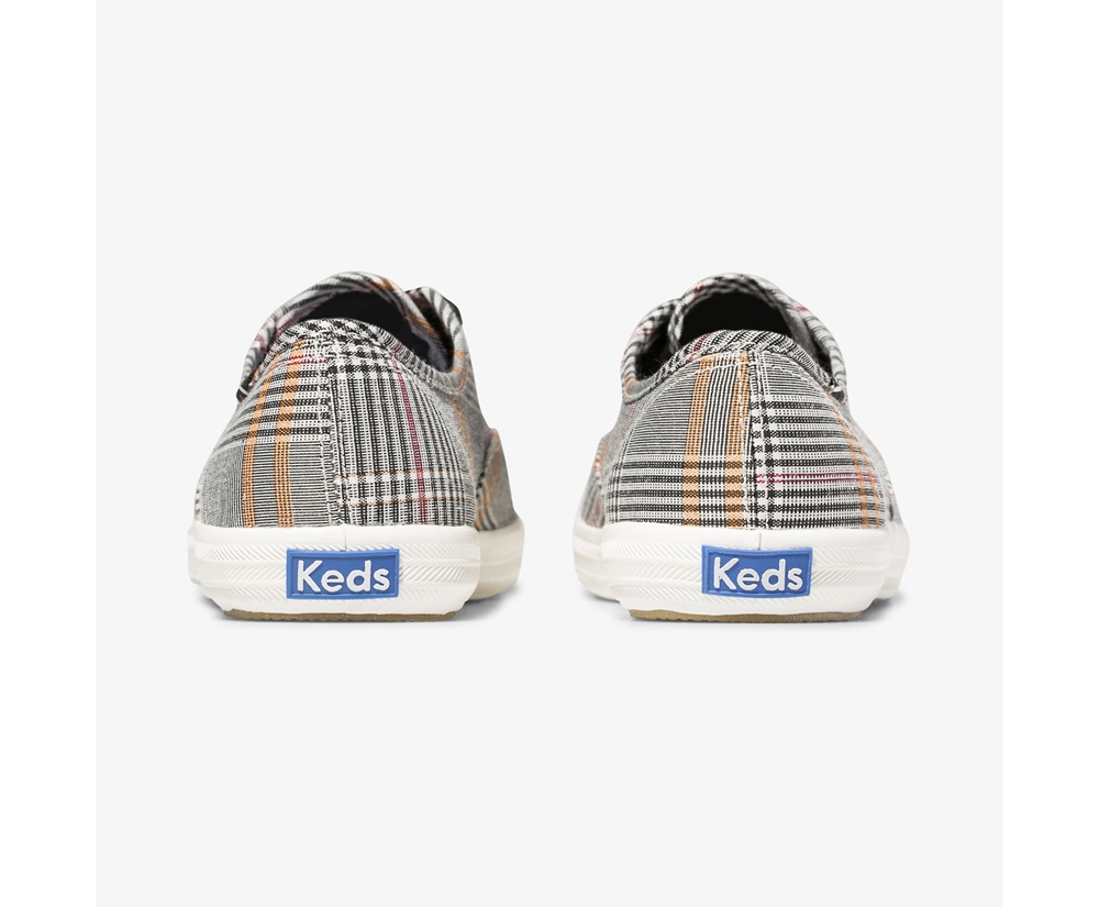 Basket Keds Femme Noir/Multicolore - Champion Plaid | AUD-28432433