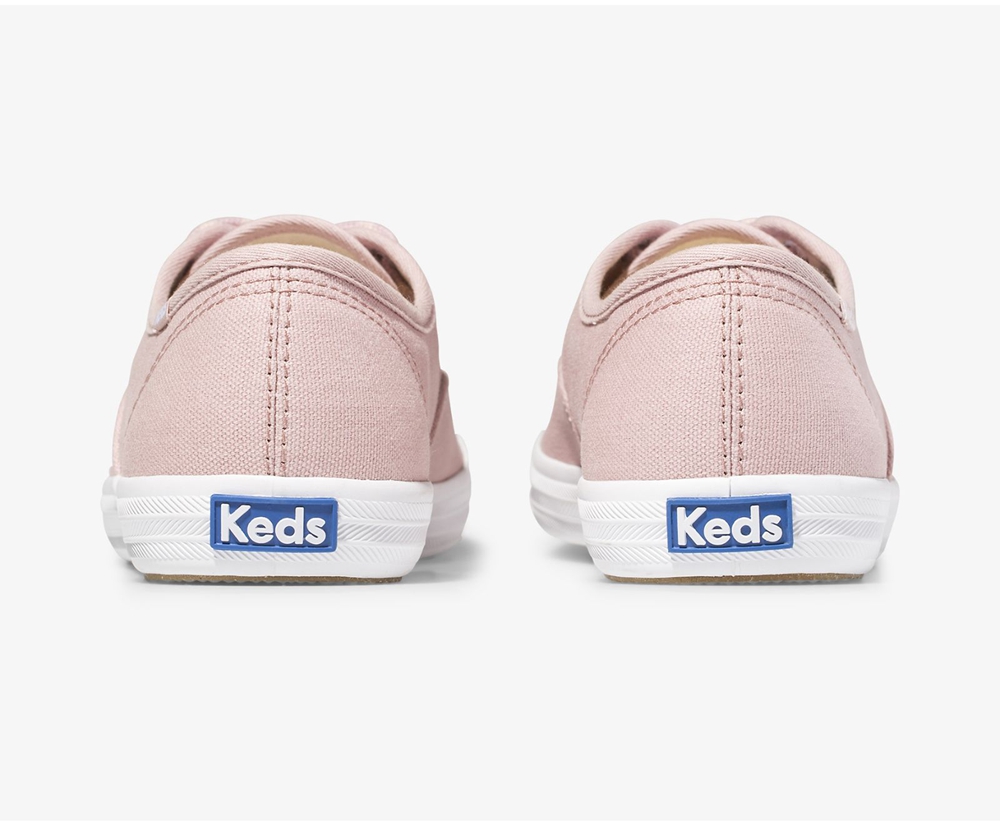 Basket Keds Femme Rose - Champion Solids | RBC-54892505