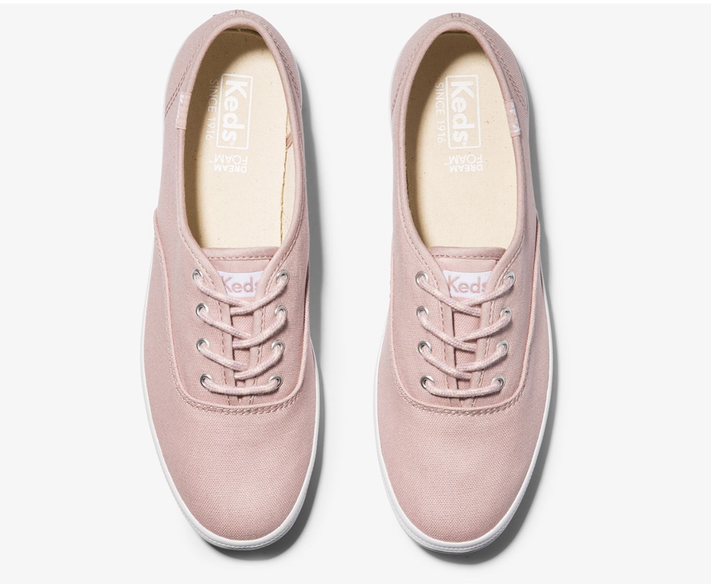 Basket Keds Femme Rose - Champion Solids | RBC-54892505