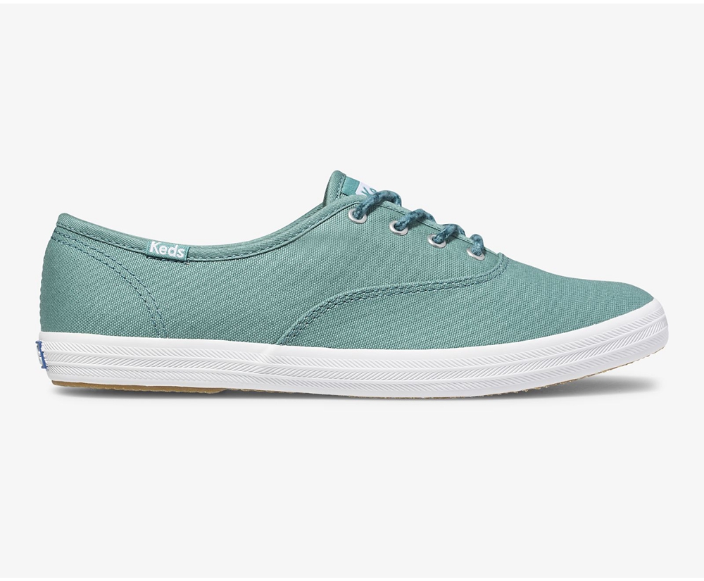 Basket Keds Femme Turquoise - Champion Solids | YAX-66062439