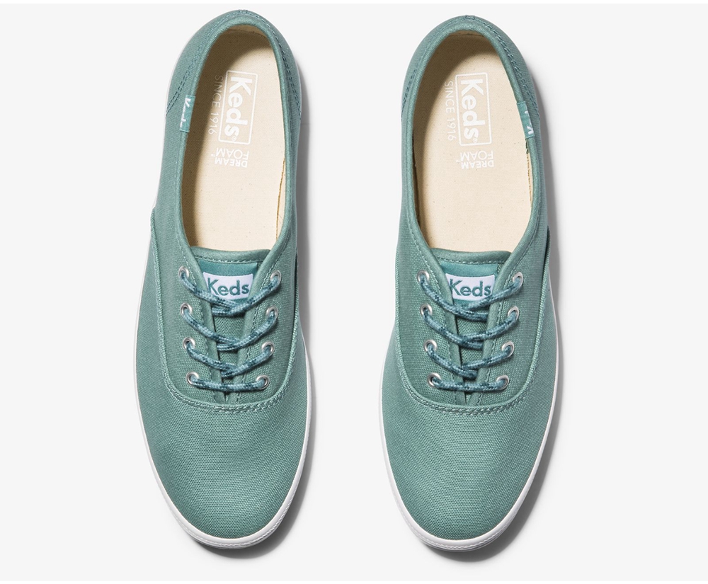 Basket Keds Femme Turquoise - Champion Solids | YAX-66062439