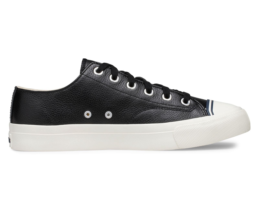 Basket Keds Femme Noir - Royal Lo Classic Cuir | JXH-70788822