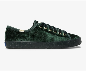 Basket Keds Femme Vert - Kate Spade New York Kickstart Logo Foxing | EAW-99016197