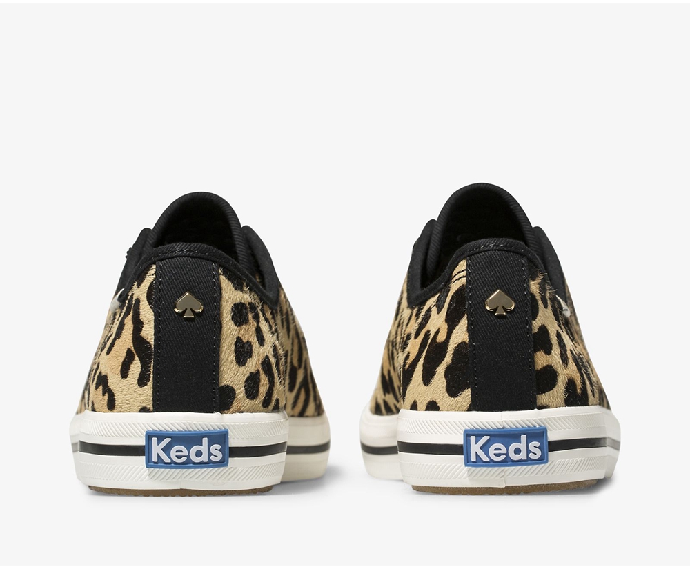 Basket Keds Femme Leopard - Kate Spade New York Kickstart Calf Hair | LHL-35458588