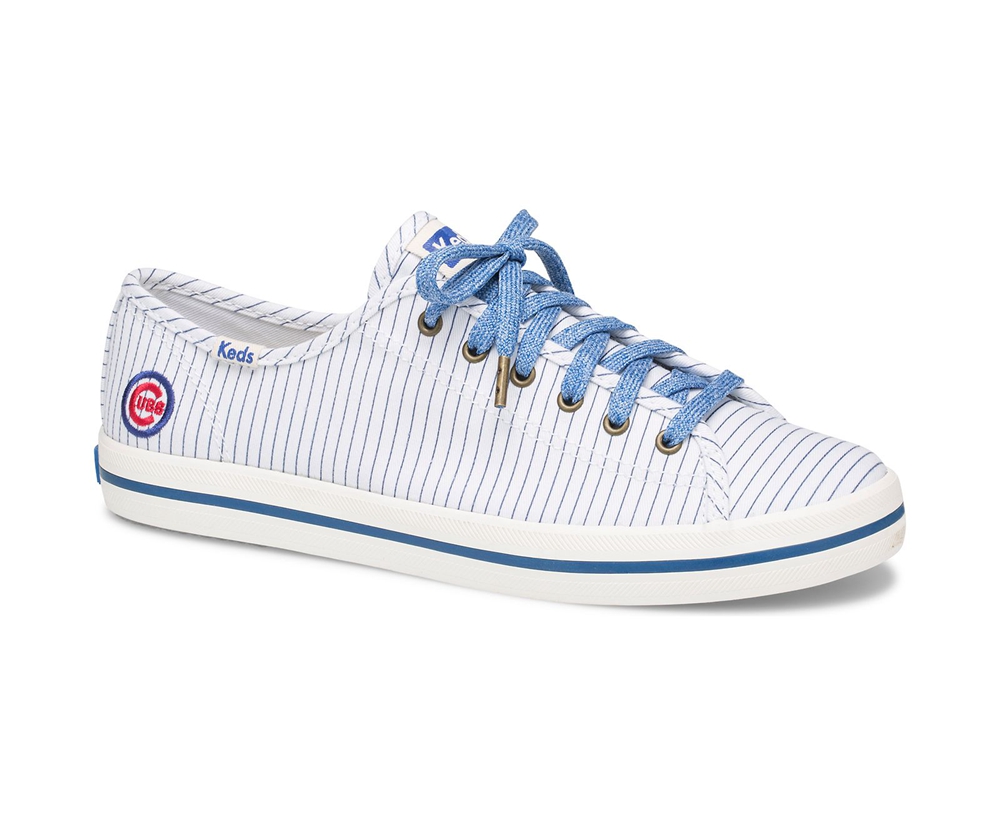 Basket Keds Femme Blanche - Kickstart Mlb? | BPG-14115378