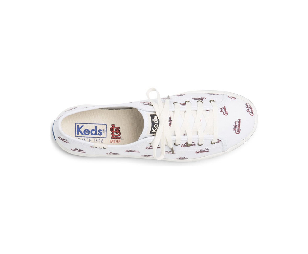 Basket Keds Femme Blanche - Kickstart Mlb? | GVS-15969646