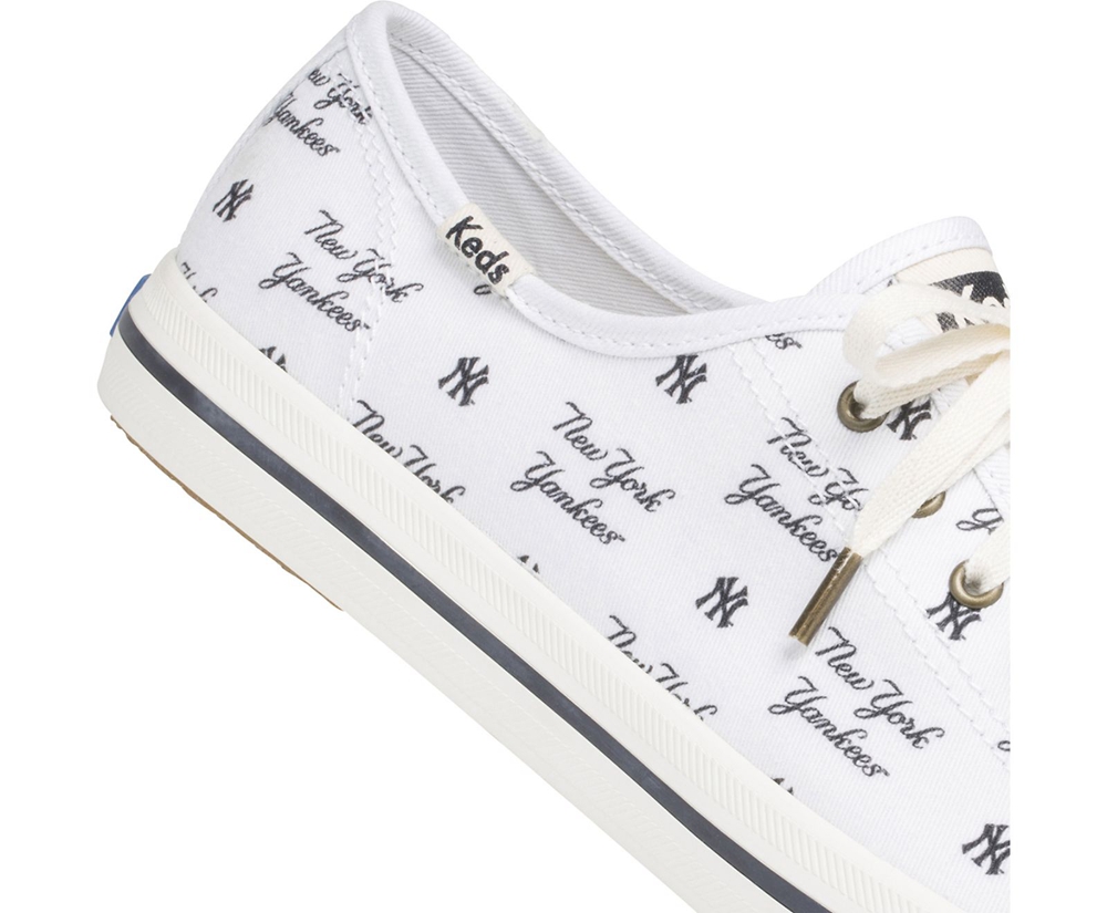 Basket Keds Femme Blanche - Kickstart Mlb? | EDW-47322202