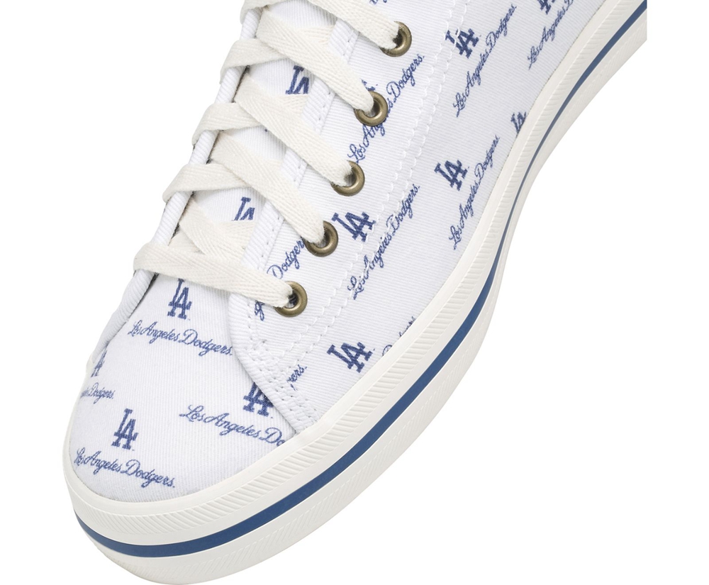 Basket Keds Femme Blanche/Bleu - Kickstart Mlb? | MYP-57925336