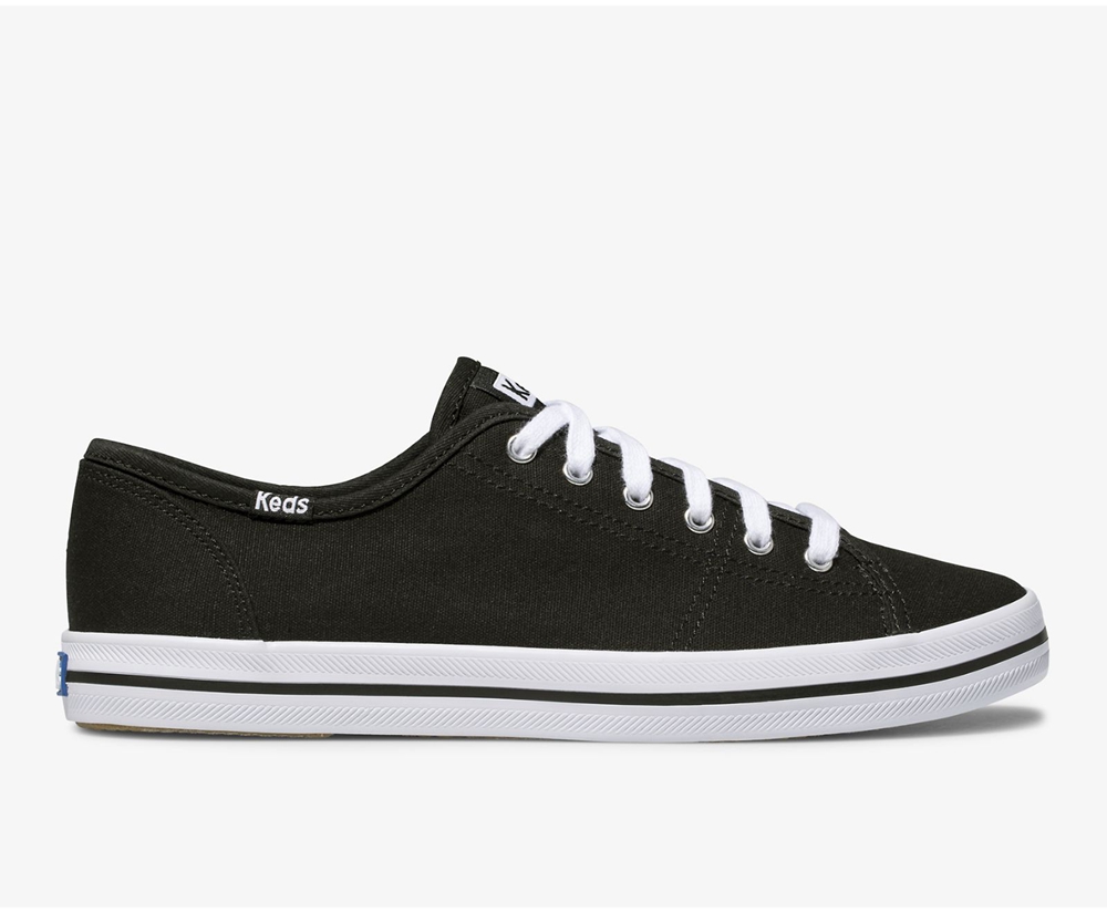 Basket Keds Femme Noir - Washable Kickstart | TUJ-51995649