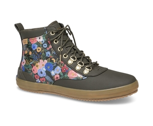 Bottes Keds Femme Vert - Rifle Paper Co. Scout Water-Resistant Garden Party | HTW-21828785