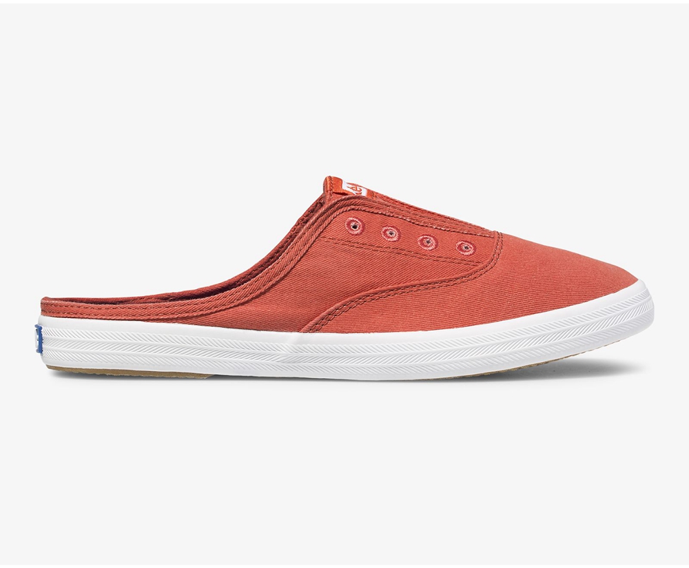 Mules Keds Femme Rouge - Moxie Washable | HOH-74814666