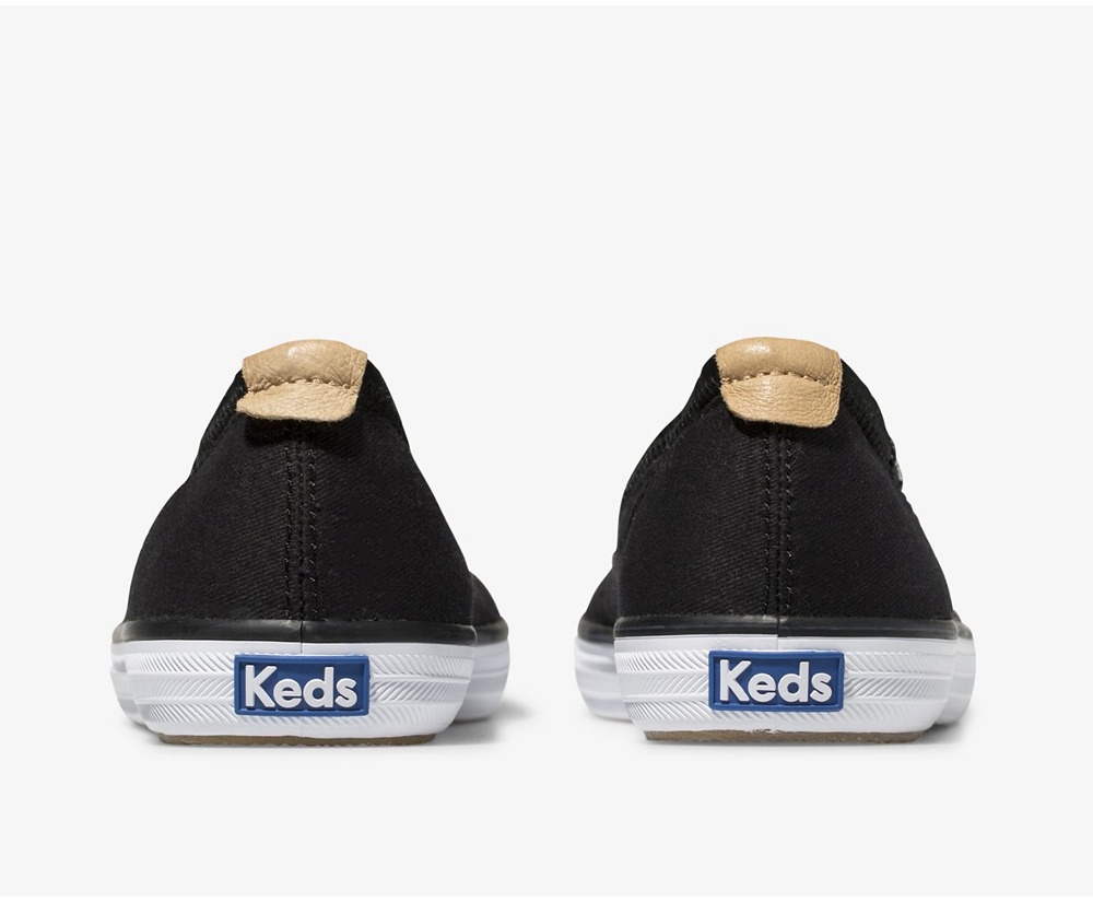 Slip Ons Keds Femme Noir - Bryn | ZSN-82040281