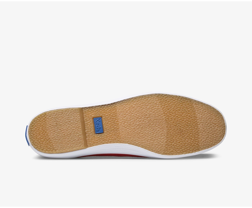 Slip Ons Keds Femme Rouge - Bryn | KOF-71130013