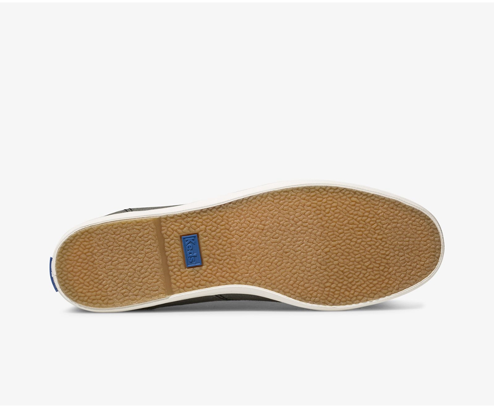 Slip Ons Keds Femme Grise Foncé - Chillax Seasonal Washable | JOX-12868175