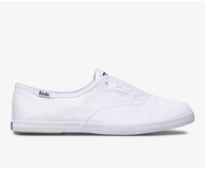 Slip Ons Keds Femme Blanche - Chillax Basics | QNE-96637989