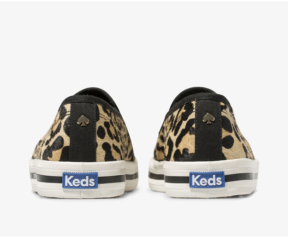 Slip Ons Keds Femme Leopard - Kate Spade New York Calf Hair Slip On | XUX-24378415