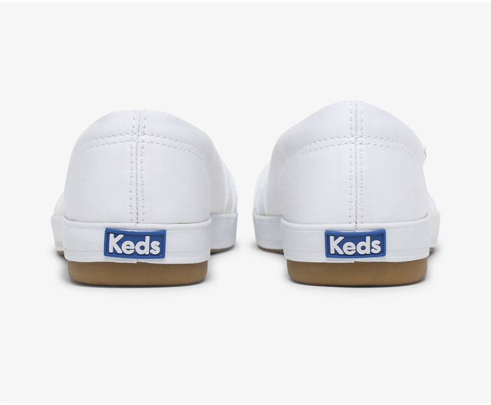 Slip Ons Keds Femme Blanche - Carmel | SKZ-00429953